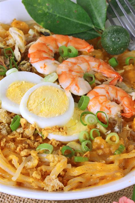 how to pronounce palabok|Palabok, Pancit: Filipino Noodles Topped w Orange .